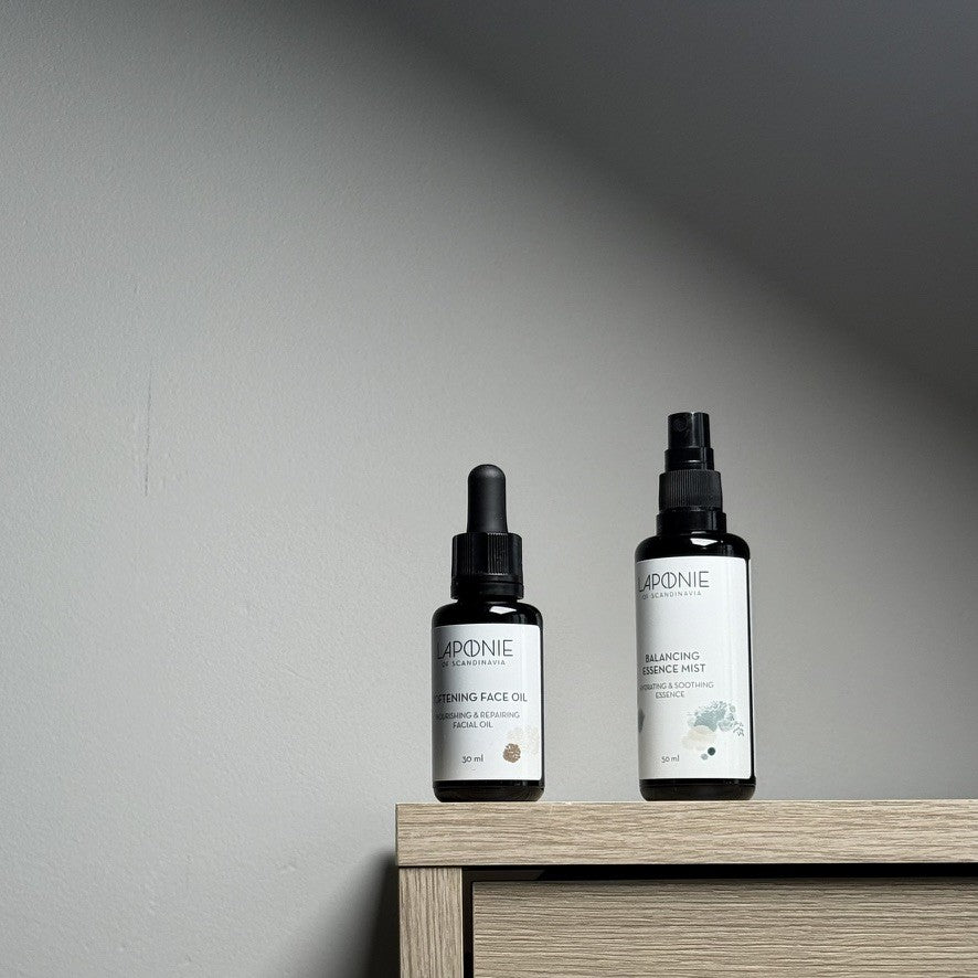 The "No Cream Set": Our Balancing Essence & Softening Face Oil