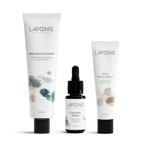 Basic Routine for Dry Skin with Calming Serum - Laponie of Scandinavia