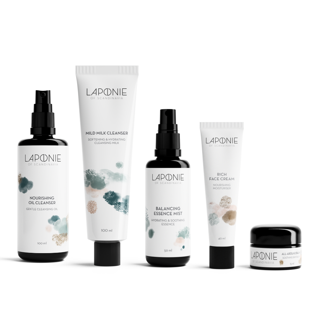 Full Double Cleanse Routine for Dry Skin - Laponie of Scandinavia