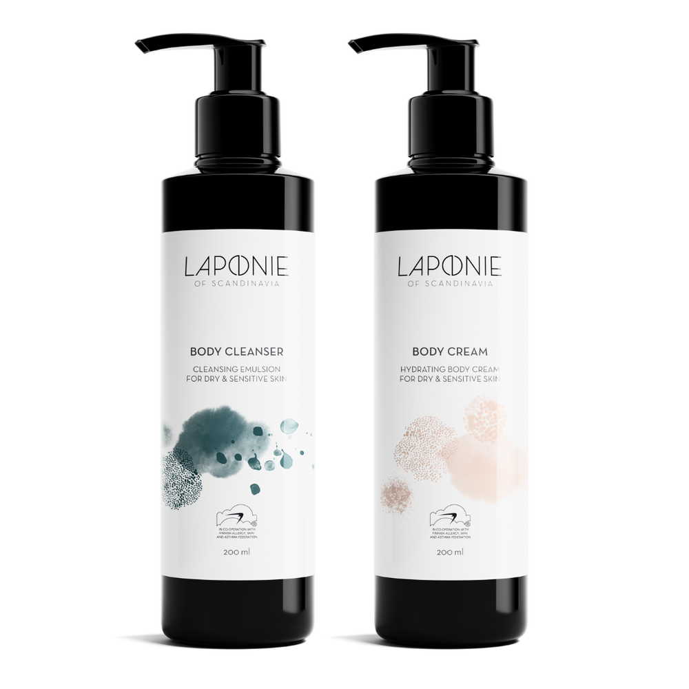 Body Cleanser + Cream Set - Laponie of Scandinavia