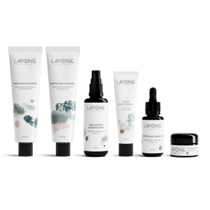 Full Double Cleanse Routine for Sensitised & Reactive Skin - Laponie of Scandinavia