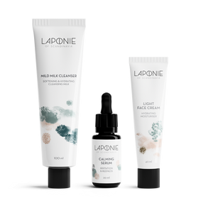 Basic Routine for Combination Skin with Calming Serum - Laponie of Scandinavia