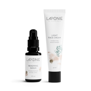 Bright + Cream Set for Oily/Combination Skin - Laponie of Scandinavia