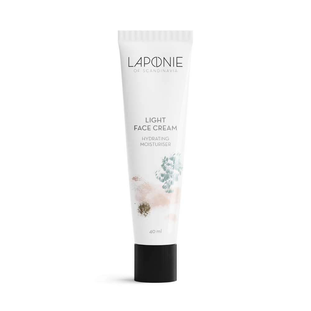 Light Face Cream Tester 5 ml - Light, hydrating & nourishing gel-cream - Laponie of Scandinavia